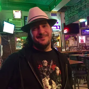 A frequenter known as Mad Hatter