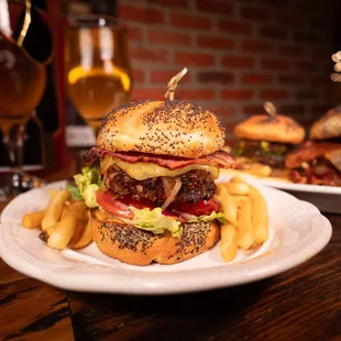 burgers, food, burger