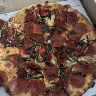 Small Pepperoni &amp; Fresh Mushrooms