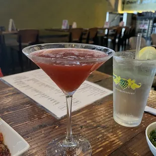 Pomegranate martini