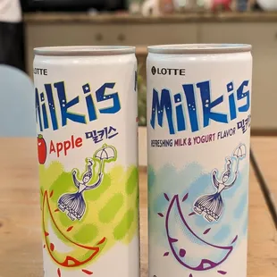 They have Korean drinks!