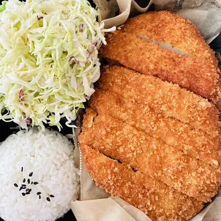 Donkatsu (pork cutlet)!