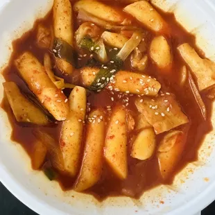 Spicy Rice Cake