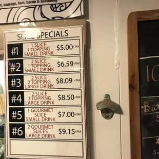 1/14/22 Menu Specials