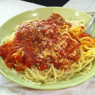 Spaghetti and Meatballs