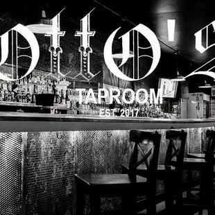 the bar