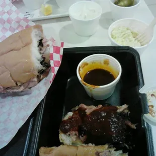 Pork po boy