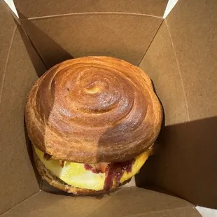 Egg and Cheddar Sandwich