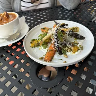 Roasted carrot salad