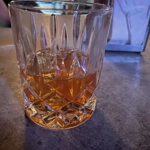 Old Fashioned, I drank half before the pic.