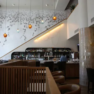 a view of the bar