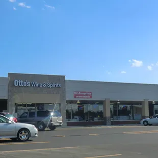 the outside of the store