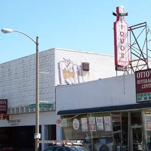 the outside of the building