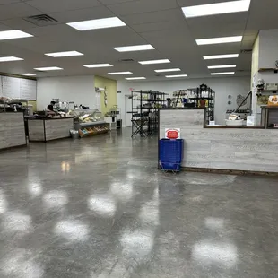 Med market area shot from inside front doors