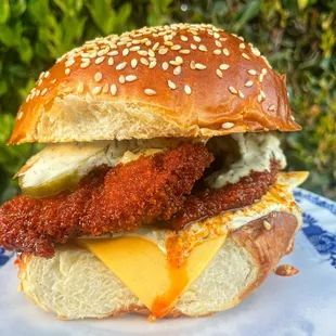 Nashville Hot Cod Sandwich