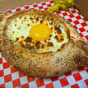 Khachapuri with Za&apos;atar Crust