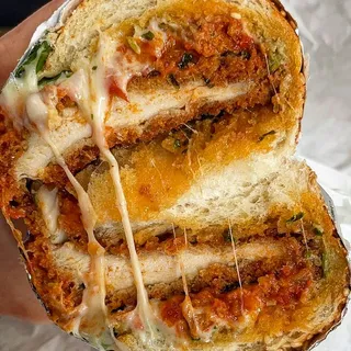 Chicken Parm with Bolognese
