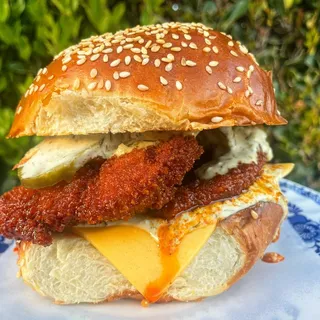 Nashville Hot Cod Sandwich