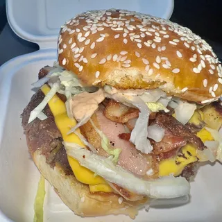 Spicy Double with Bacon