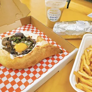 Mushroom Khachapuri