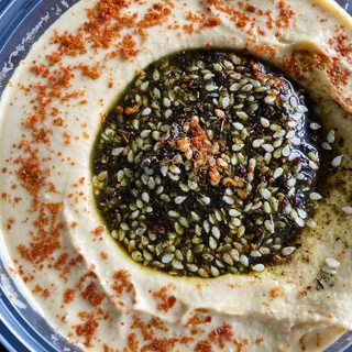 Hummus with Zaatar