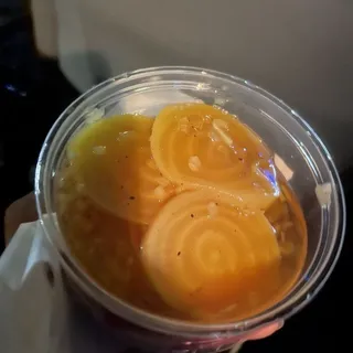 Marinated Golden Beets
