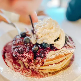 Blueberry Pancakes