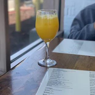 Perfect Mimosa. I recommend this 100%. So refreshing