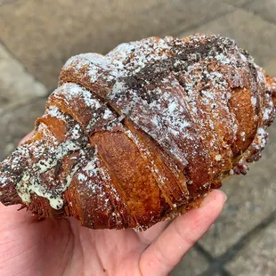 Lavender Earl Grey Almond Croissant