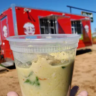 Green curry with chicken  Spicy level 2