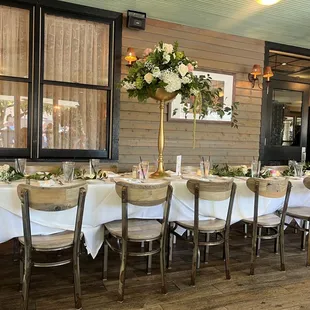 Table set for brunch