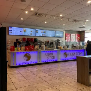 Front counter!