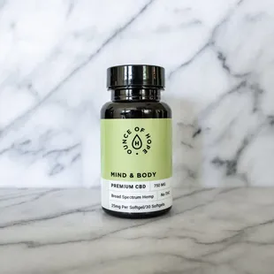 CBD Gel Capsules | Ounce of Hope