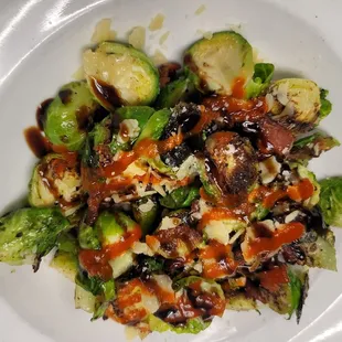 Roasted brussel sprouts.