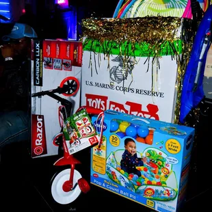 Our Bar ATL&apos;s week-long Toys 4 Shots holiday campaign w/ tequila by our friends at Patron. Thanks again to everyone who came by and donated!