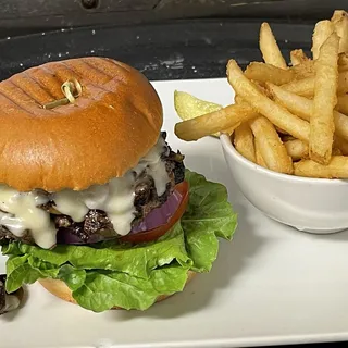 Mushroom & Swiss Burger