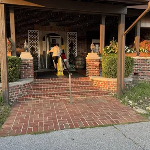 Front of the restaurant