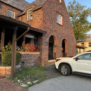 The front of the restaurant