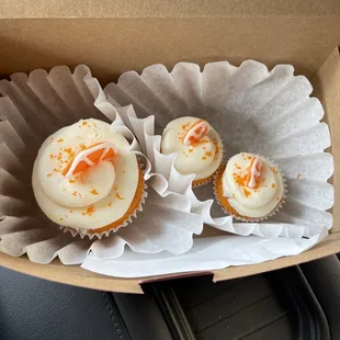 Orange Creamsicle Cupcakes!