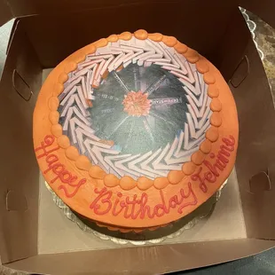 My birthday cake