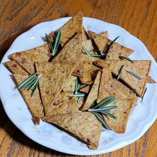 Rosemary n Parmesan Crackers