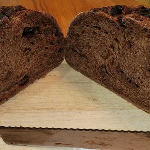 Chocolate, Chocolate Chip Sourdough Loaf