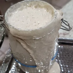 BUBBA - Our famous Sourdough Starter... Rises to any occasion !