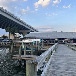 restaurant from the dock