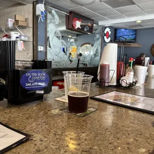 sushi and sashimi, interior