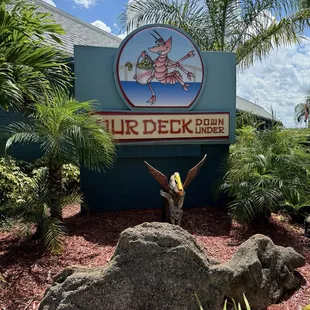 Out front under da bridge