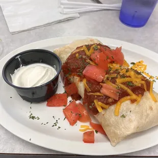 Mexican Breakfast burrito