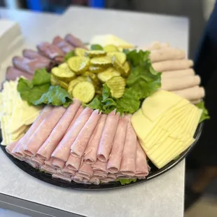 Catering, lunch, meat, deli tray