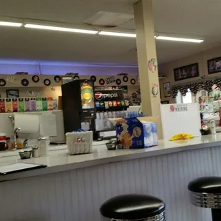 sushi and sashimi, interior