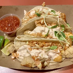 The amazing fish tacos